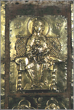 Pala d’altare d’argento dorato della prima metà del sec. XIII